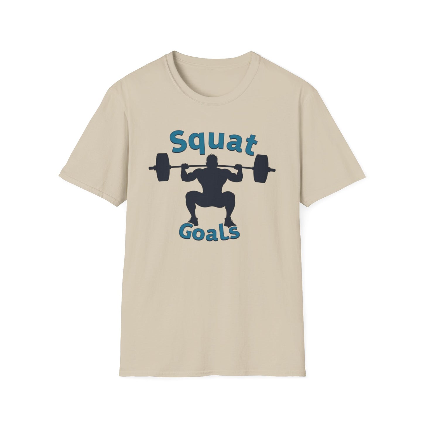 Squat Goals T-Shirt – Funny Gym & Powerlifting Tee