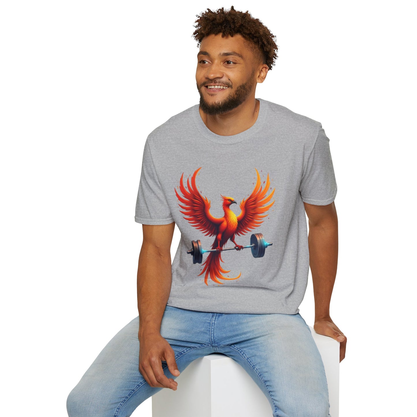 Phoenix Rising Gym T-Shirt – Strength, Resilience & Power Tee