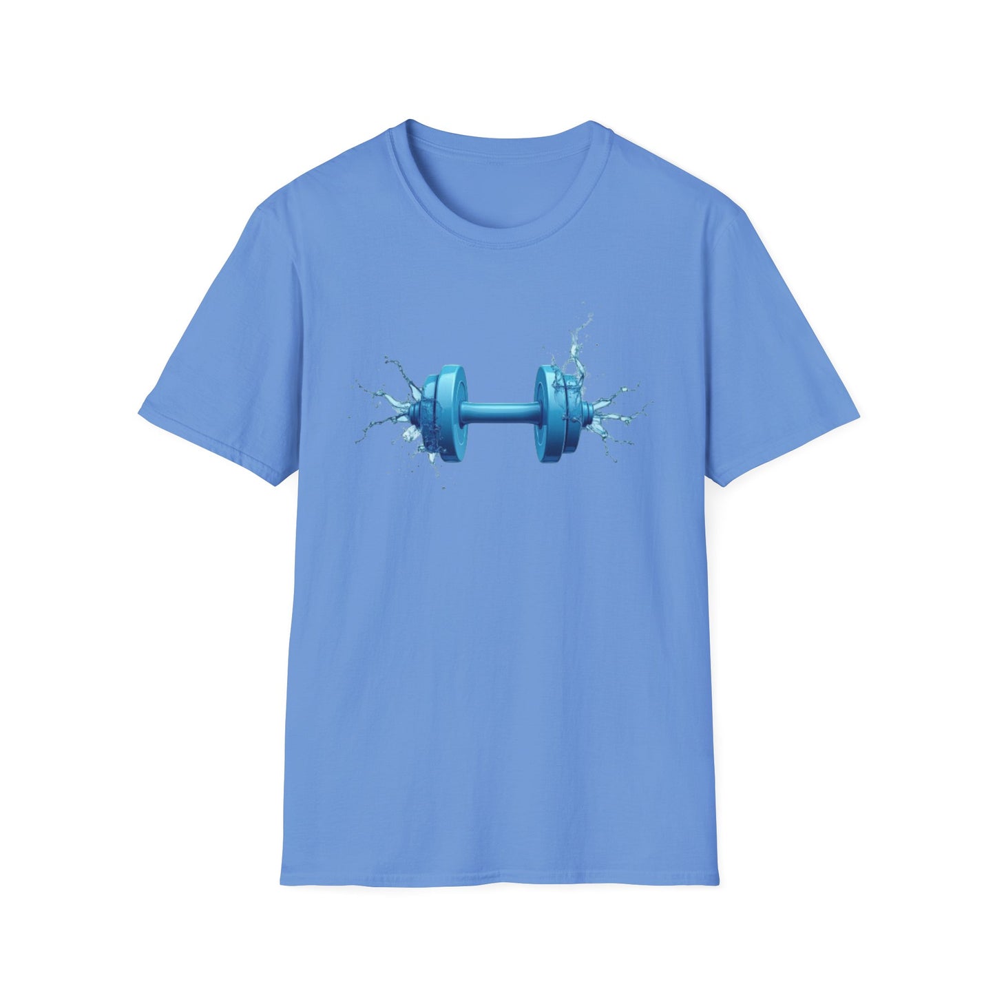 Hydro Strength Dumbbell T-Shirt – Power, Performance & Fluidity