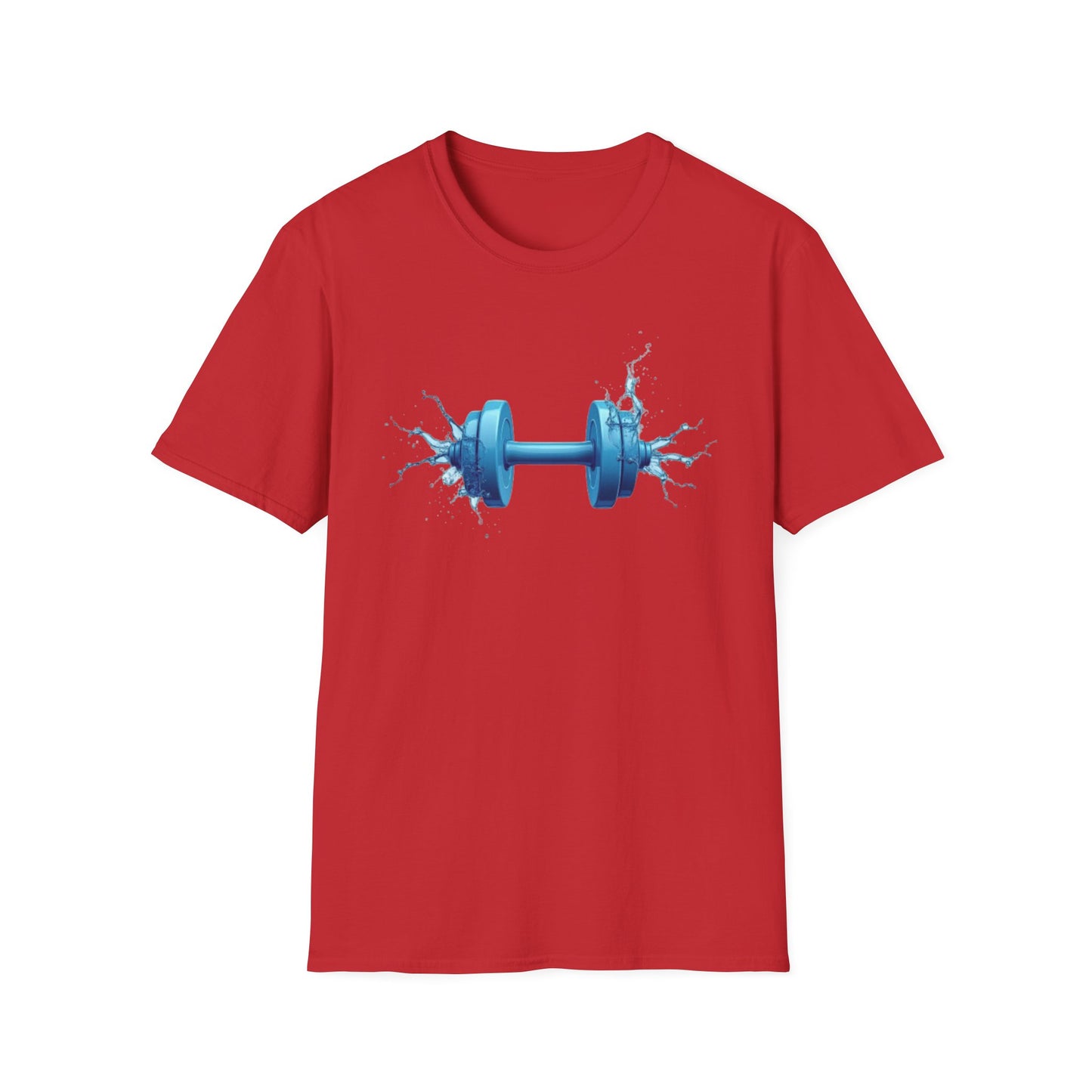 Hydro Strength Dumbbell T-Shirt – Power, Performance & Fluidity