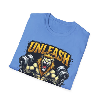 Unleash the Beast T-Shirt – Hardcore Gym & Strength Training Apparel