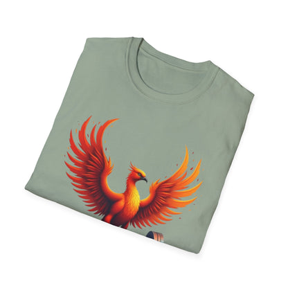 Phoenix Rising Gym T-Shirt – Strength, Resilience & Power Tee