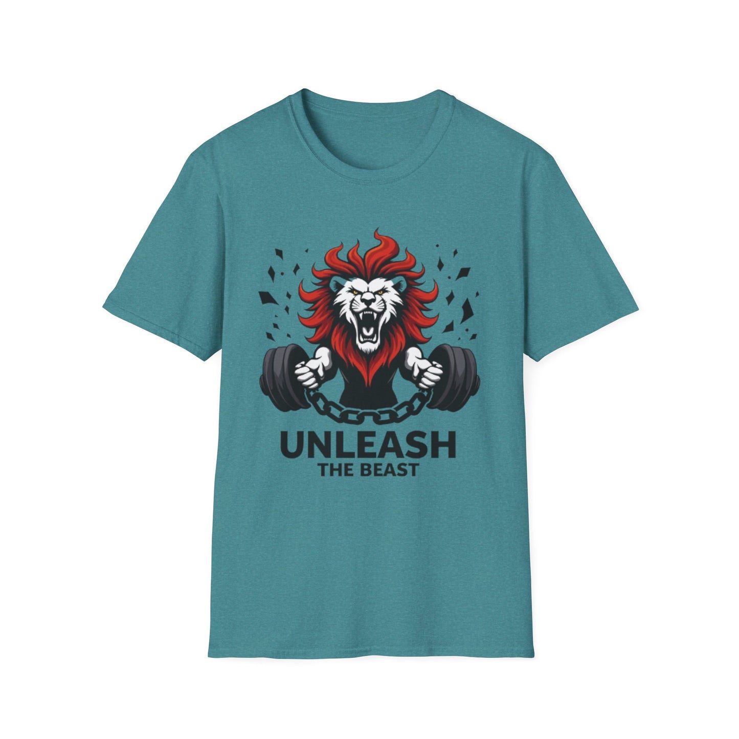 Unleash the Beast T-Shirt – Power, Strength & Gym Motivation