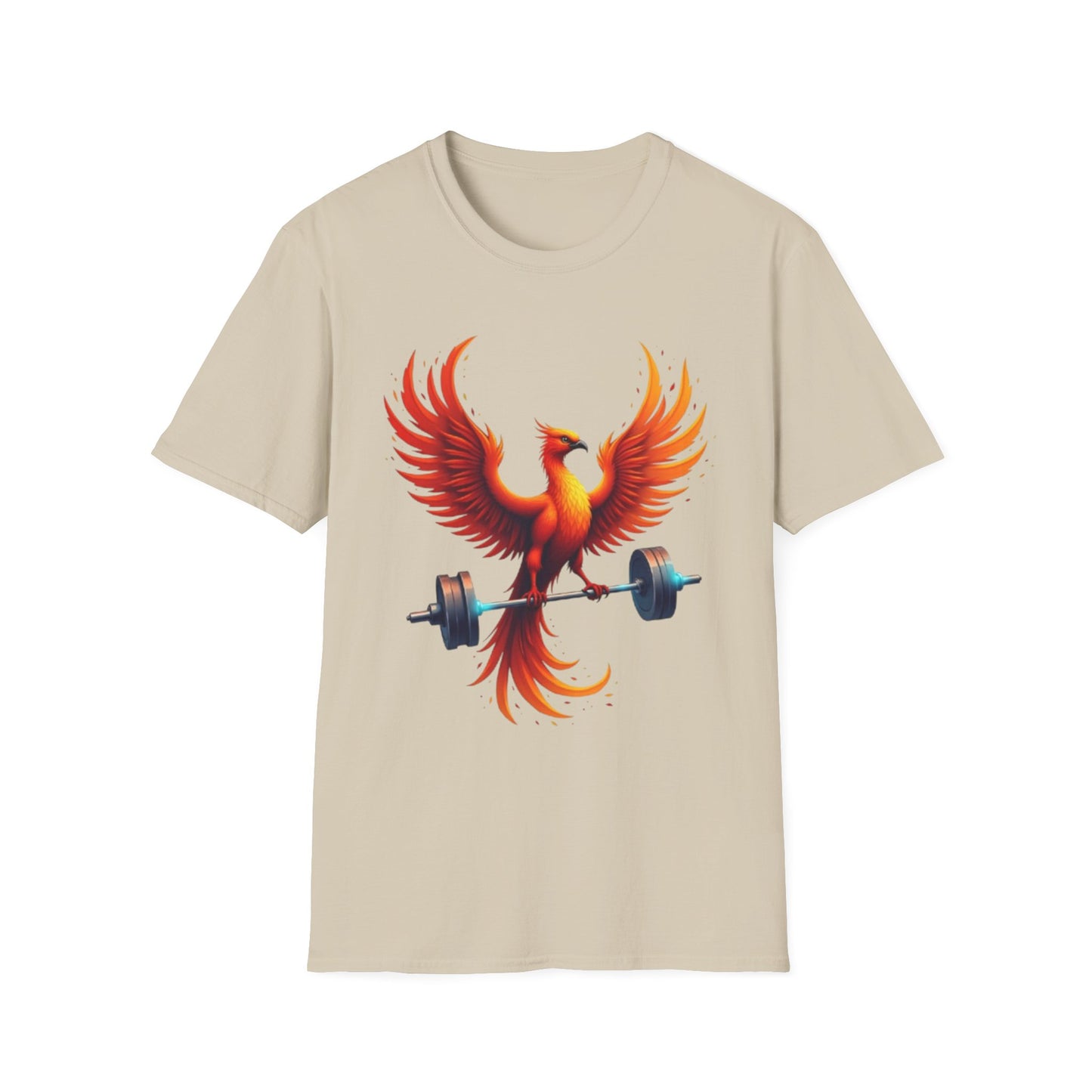 Phoenix Rising Gym T-Shirt – Strength, Resilience & Power Tee