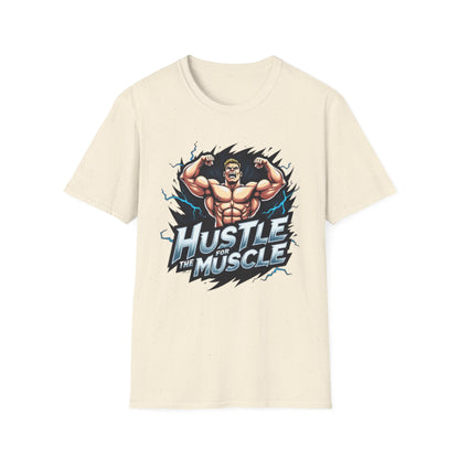 Hustle for the Muscle T-Shirt – Hardcore Gym & Fitness Tee