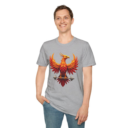 Phoenix Strength Gym T-Shirt – Rise, Lift & Conquer