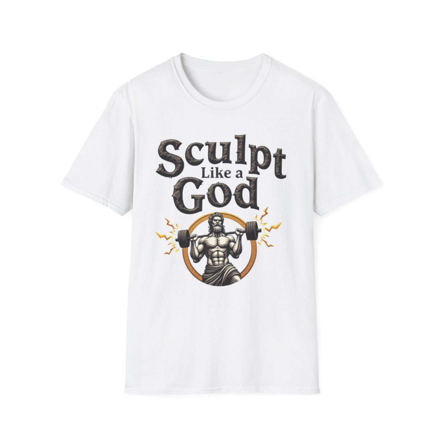 Sculpt Like a God T-Shirt – Epic Gym & Bodybuilding Tee