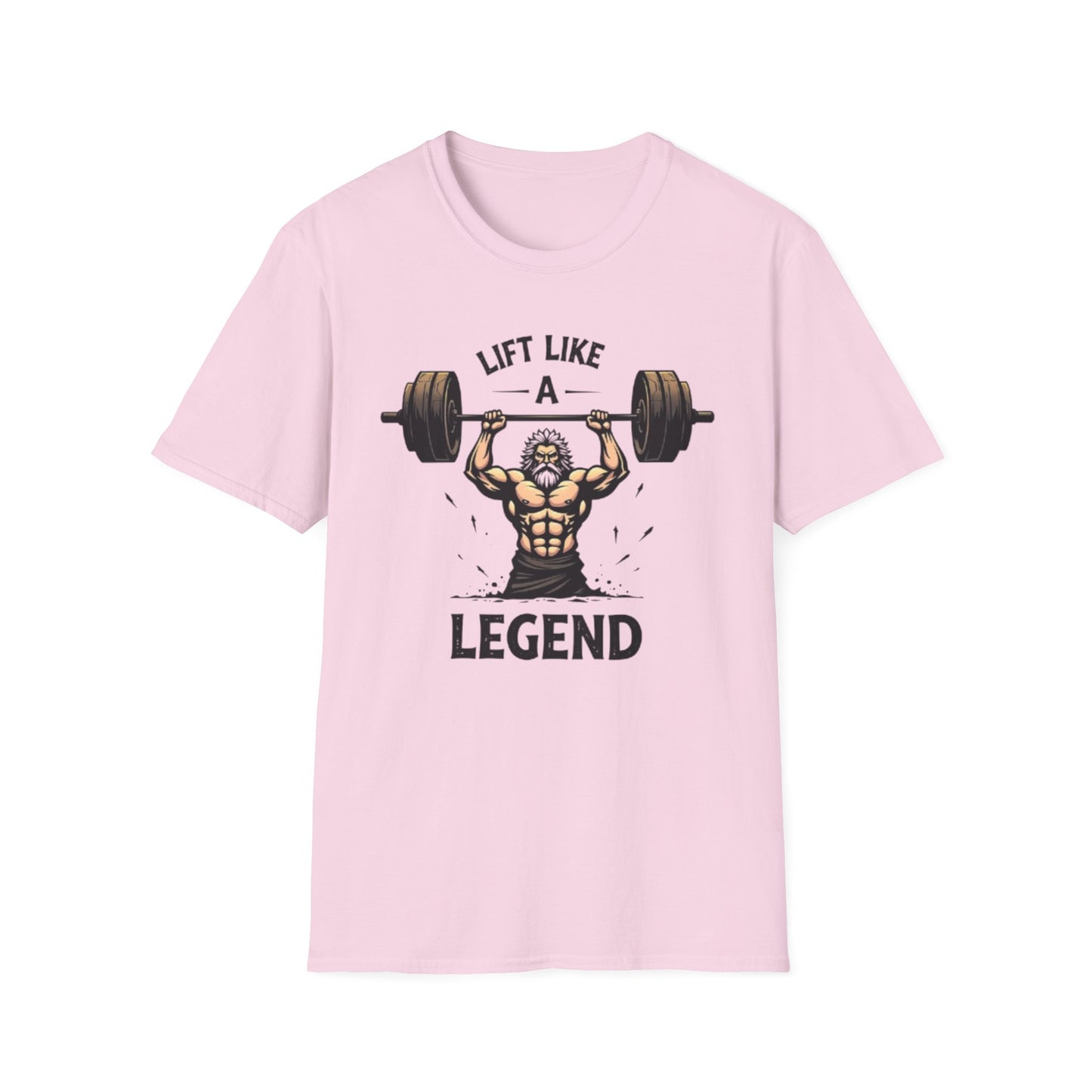 Lift Like a Legend T-Shirt – Epic Gym & Powerlifting Tee