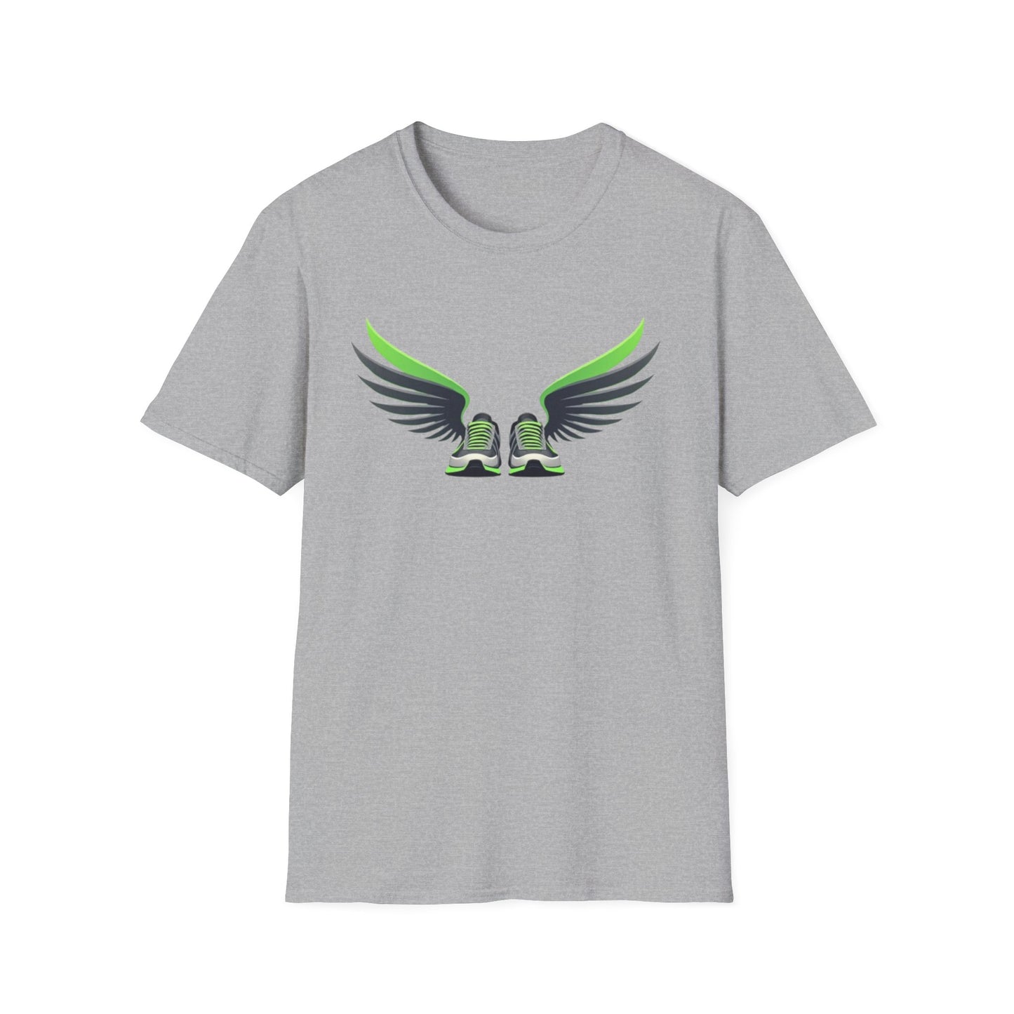 Winged Runner T-Shirt – Speed, Freedom & Endurance