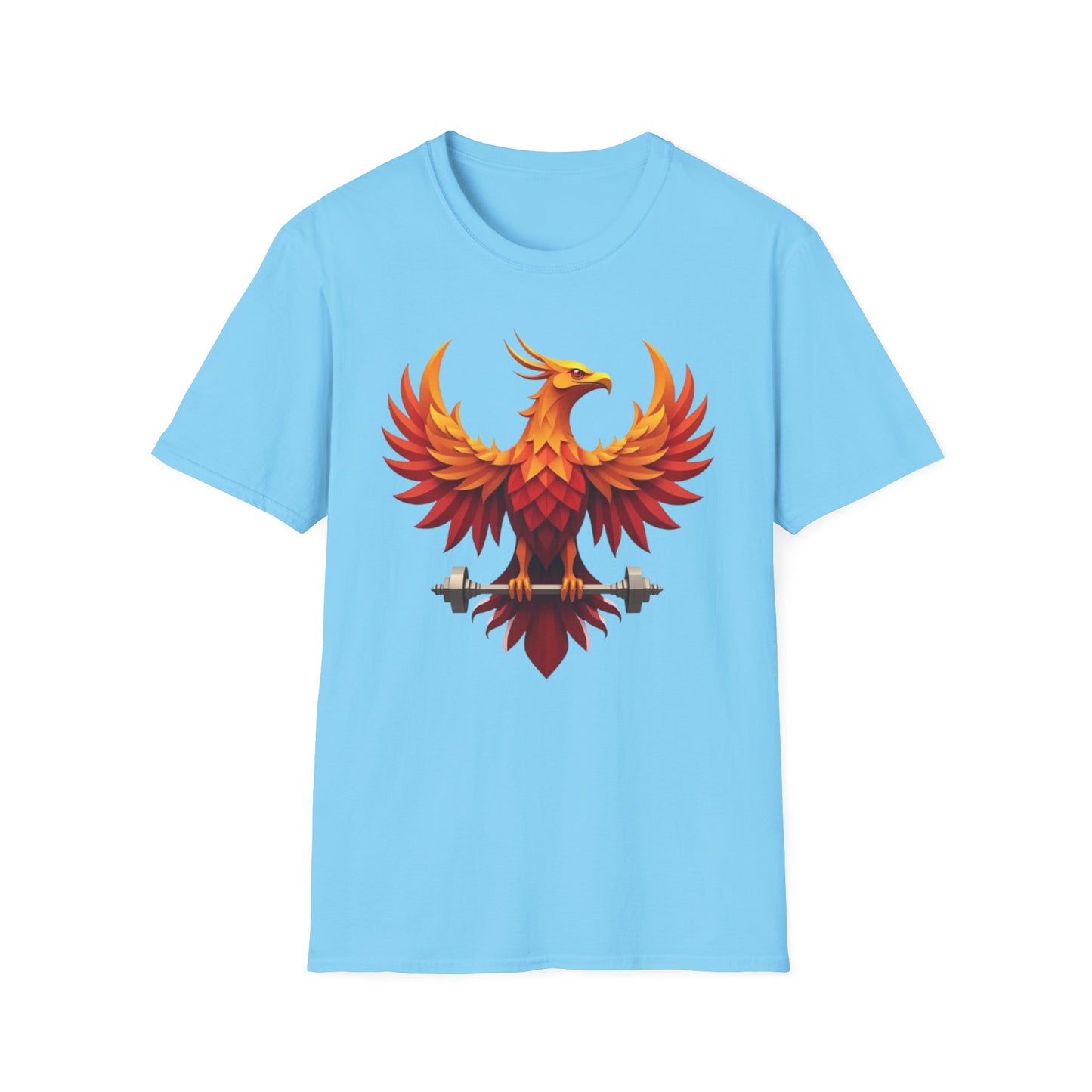 Phoenix Strength Gym T-Shirt – Rise, Lift & Conquer