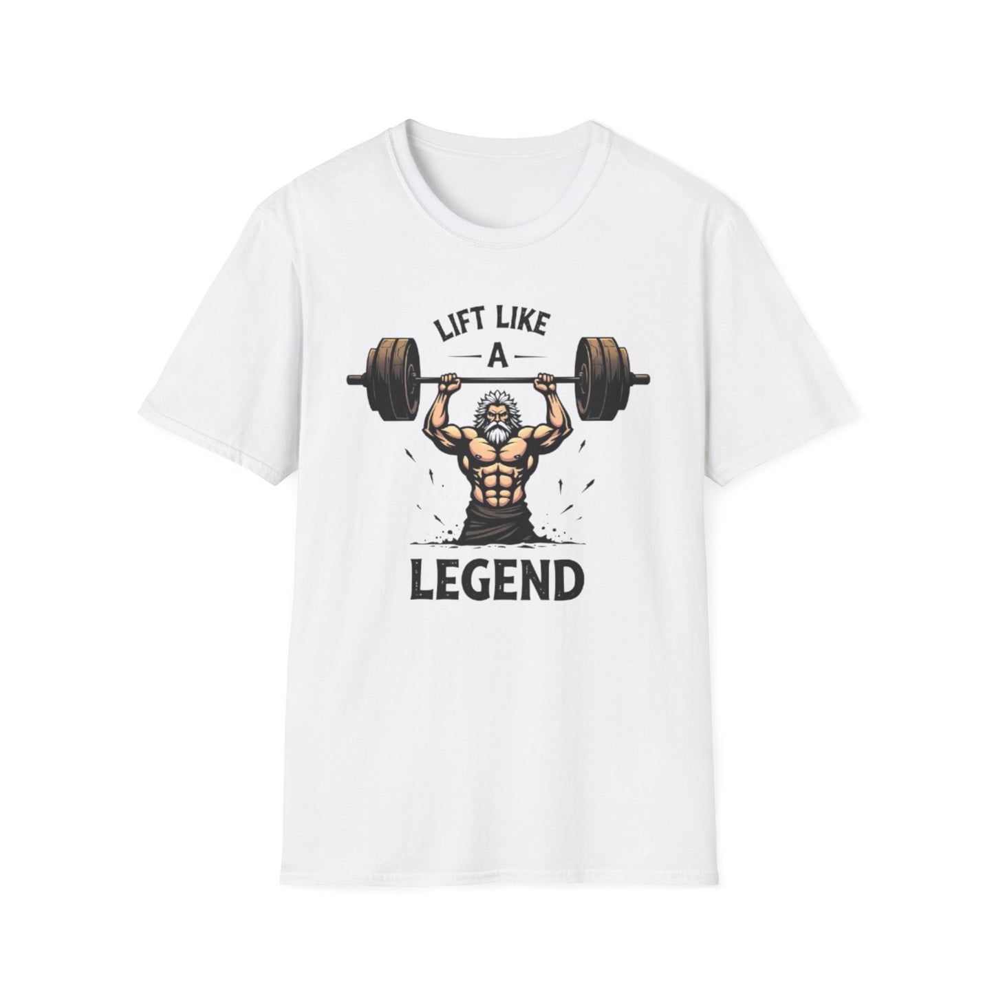 Lift Like a Legend T-Shirt – Epic Gym & Powerlifting Tee