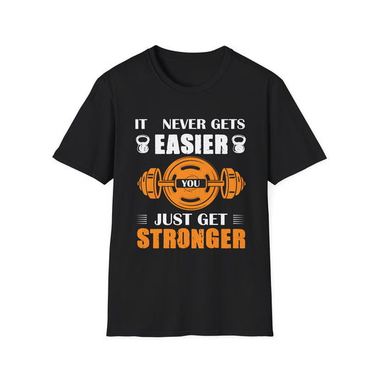 You Are Stronger Fitness T-Shirt - Motivational Workout Tee for Gym Lovers