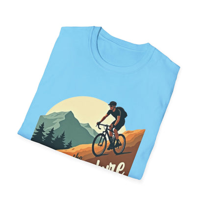 Ride the Adventure T-Shirt – Cycling & Outdoor Exploration