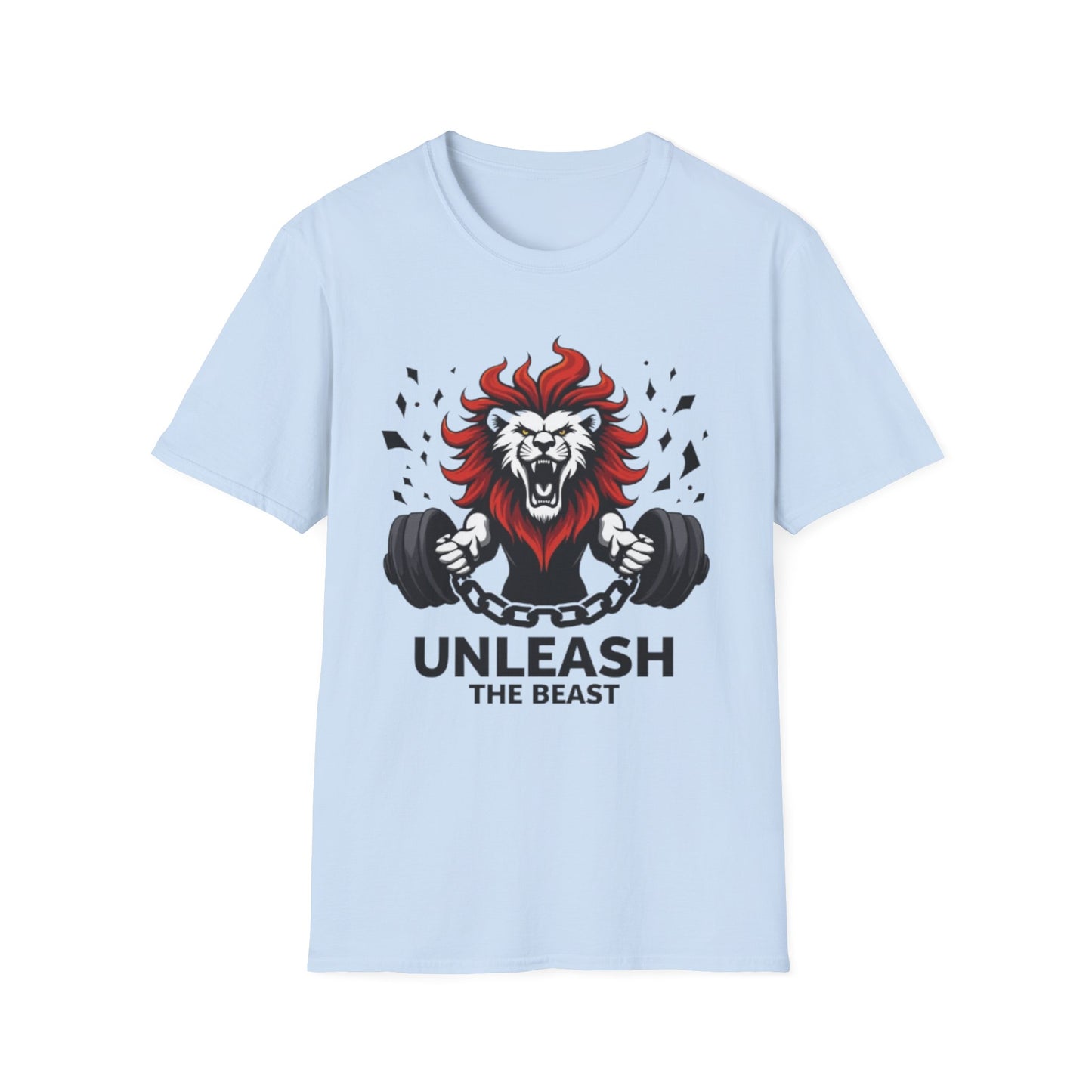 Unleash the Beast T-Shirt – Power, Strength & Gym Motivation