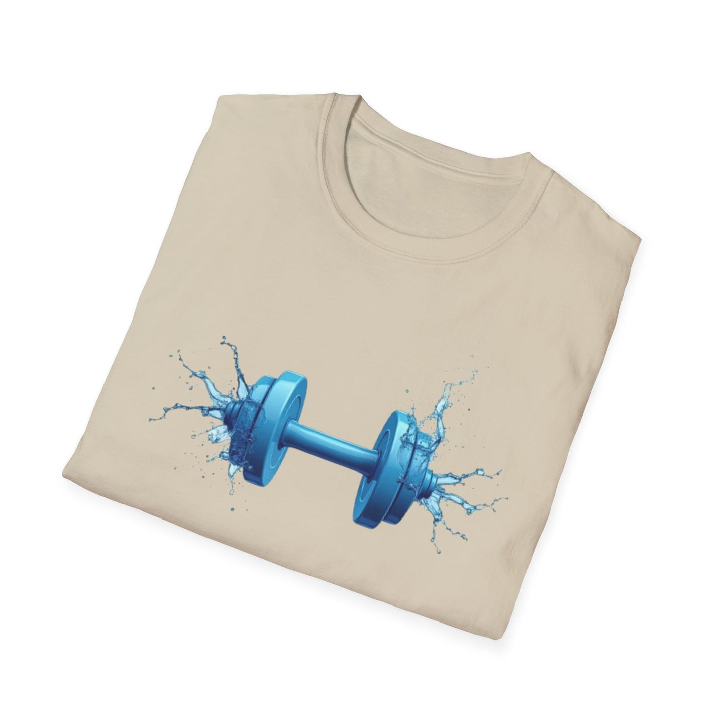 Hydro Strength Dumbbell T-Shirt – Power, Performance & Fluidity