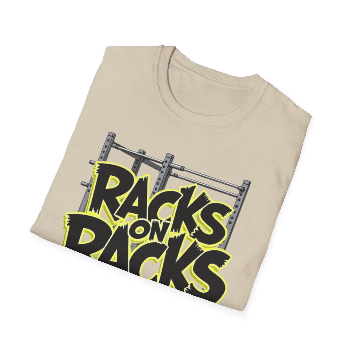 Racks on Racks T-Shirt – Funny Gym & Lifting Tee