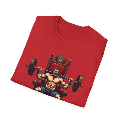 Bench Press King T-Shirt – Funny Gym & Powerlifting Tee