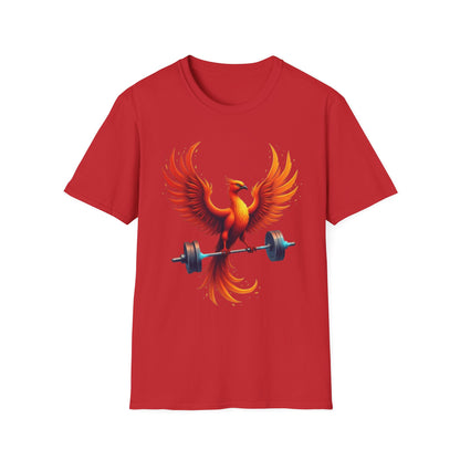 Phoenix Rising Gym T-Shirt – Strength, Resilience & Power Tee