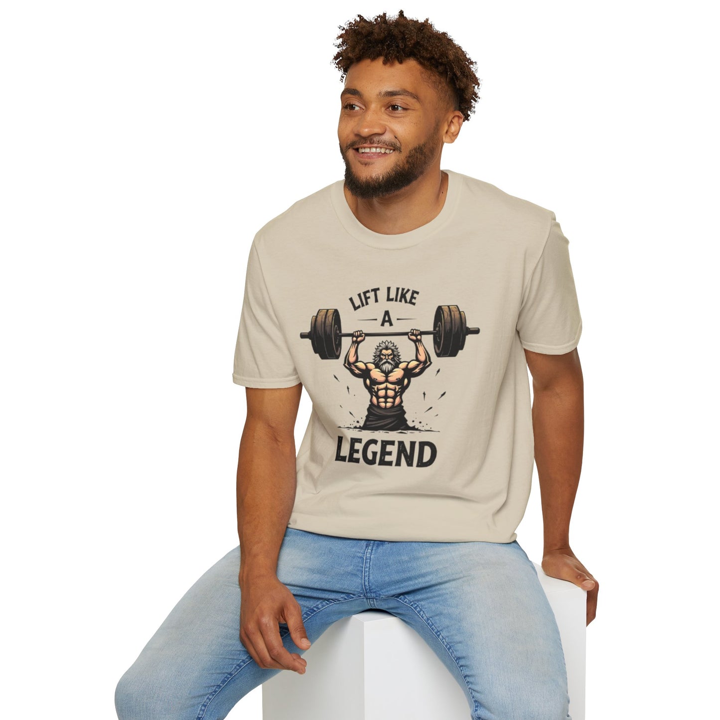 Lift Like a Legend T-Shirt – Epic Gym & Powerlifting Tee