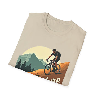 Ride the Adventure T-Shirt – Cycling & Outdoor Exploration