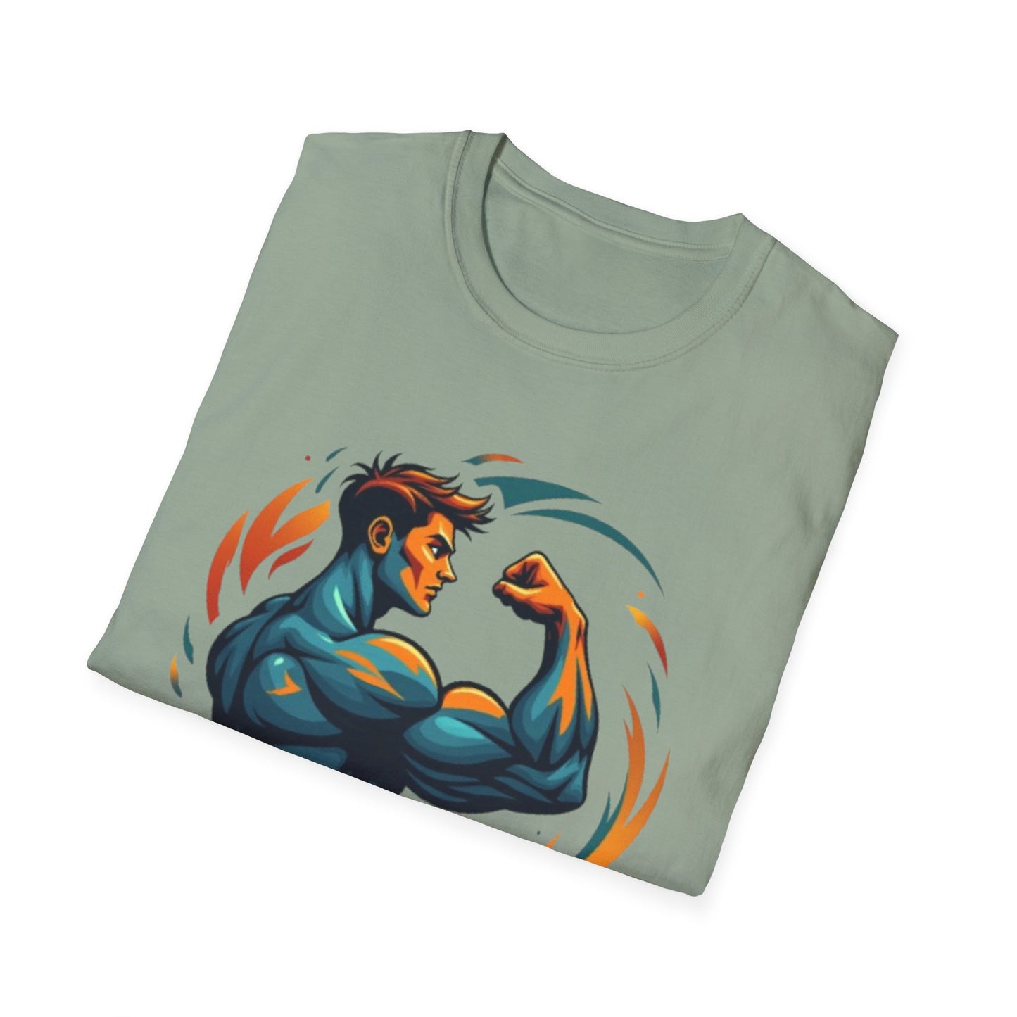 Power Surge Gym T-Shirt – Strength, Energy & Determination