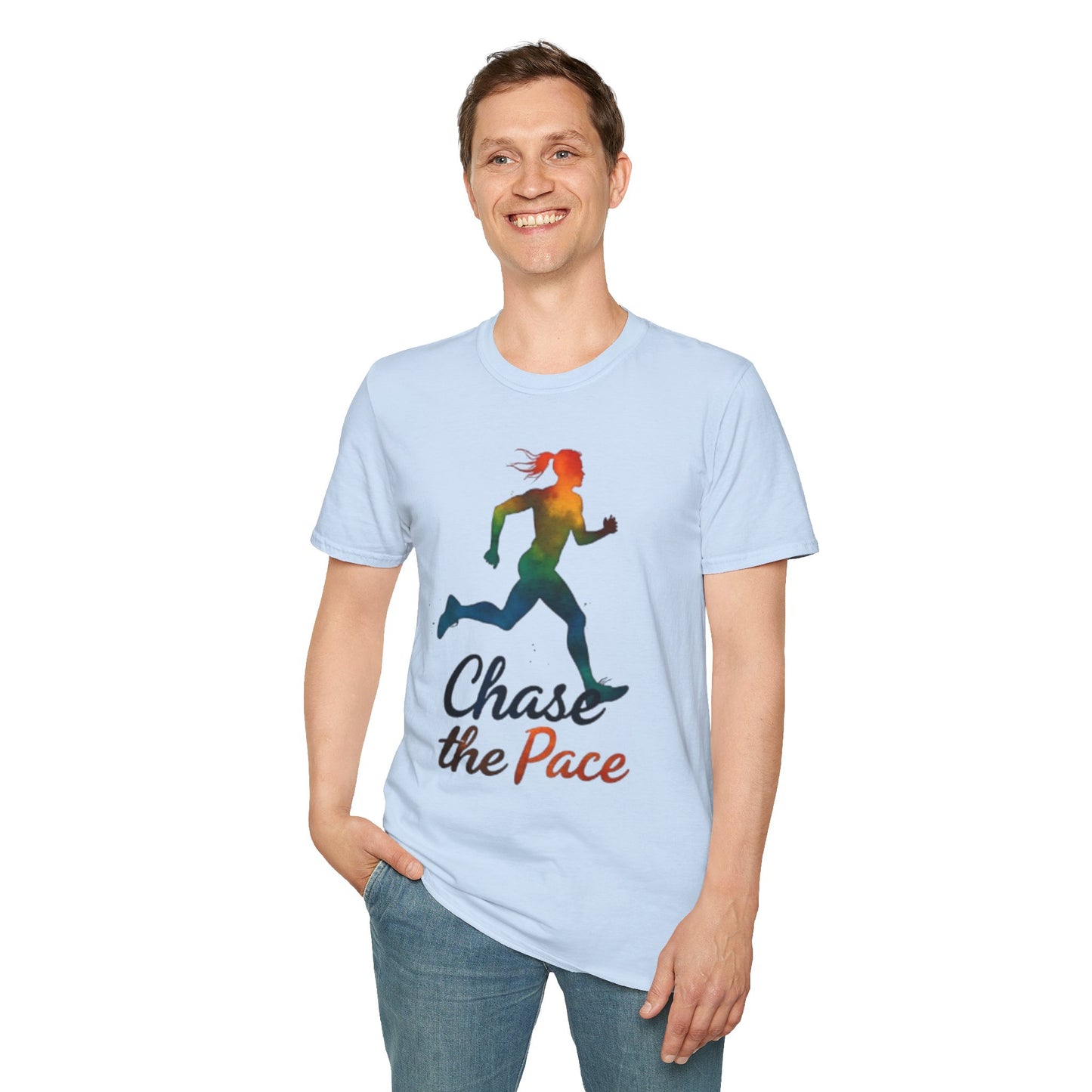 Chase the Pace T-Shirt – Running & Fitness Motivation