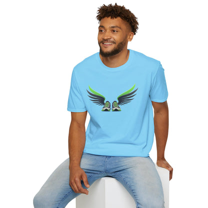 Winged Runner T-Shirt – Speed, Freedom & Endurance