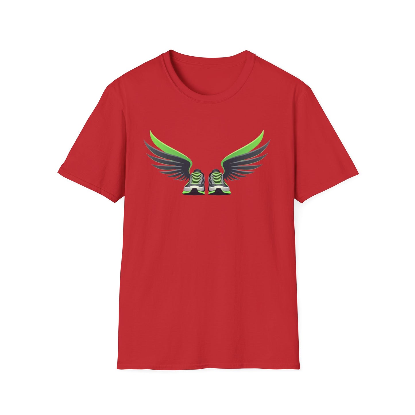 Winged Runner T-Shirt – Speed, Freedom & Endurance