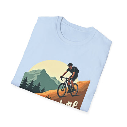 Ride the Adventure T-Shirt – Cycling & Outdoor Exploration