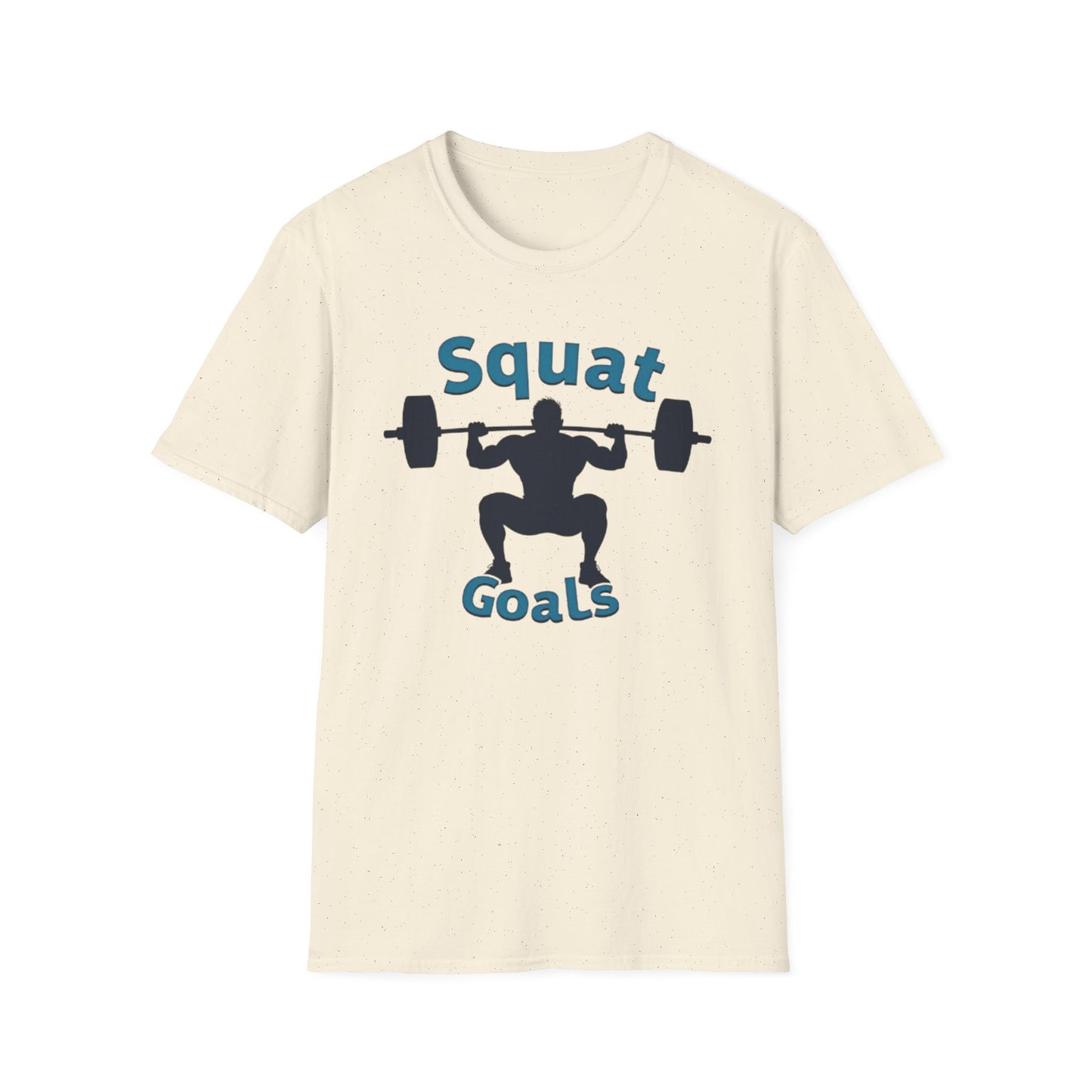 Squat Goals T-Shirt – Funny Gym & Powerlifting Tee