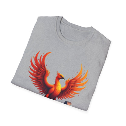 Phoenix Rising Gym T-Shirt – Strength, Resilience & Power Tee