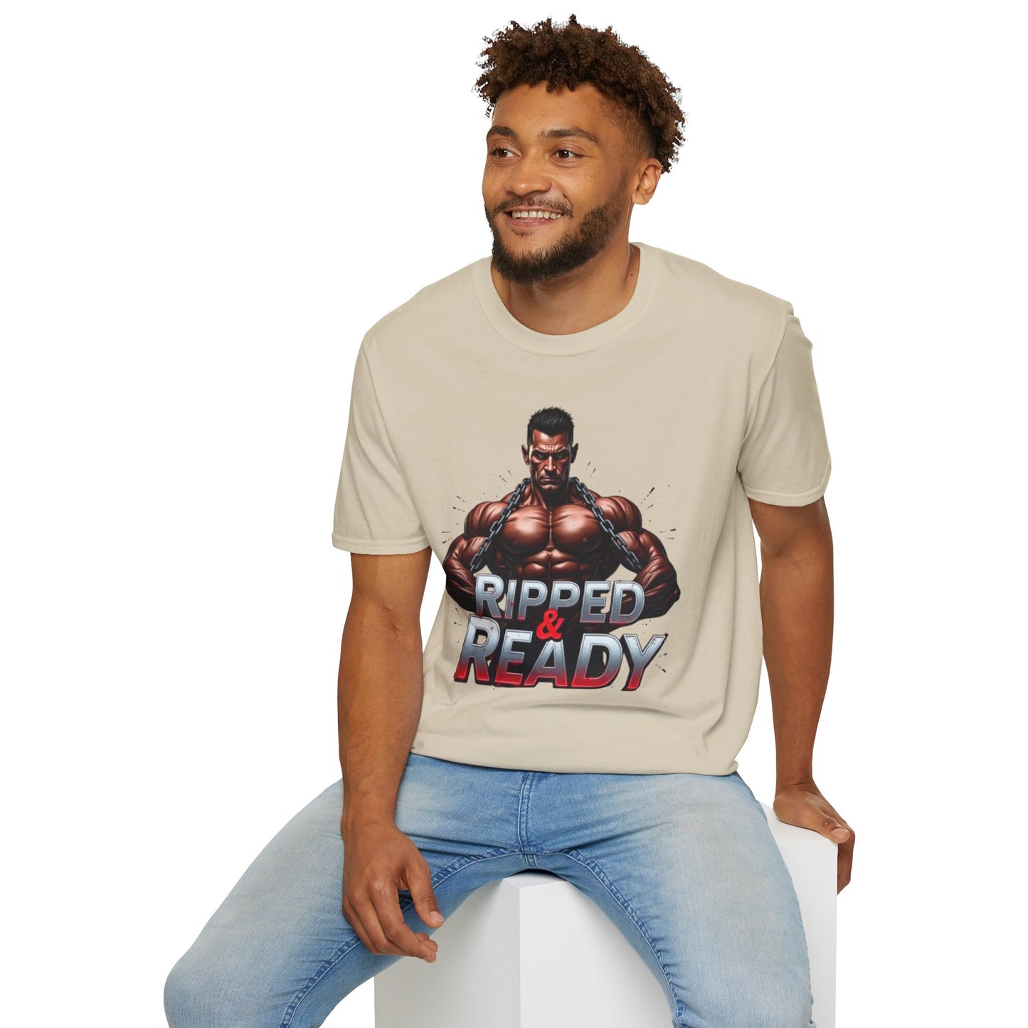 Ripped & Ready T-Shirt – Hardcore Gym & Bodybuilding Tee