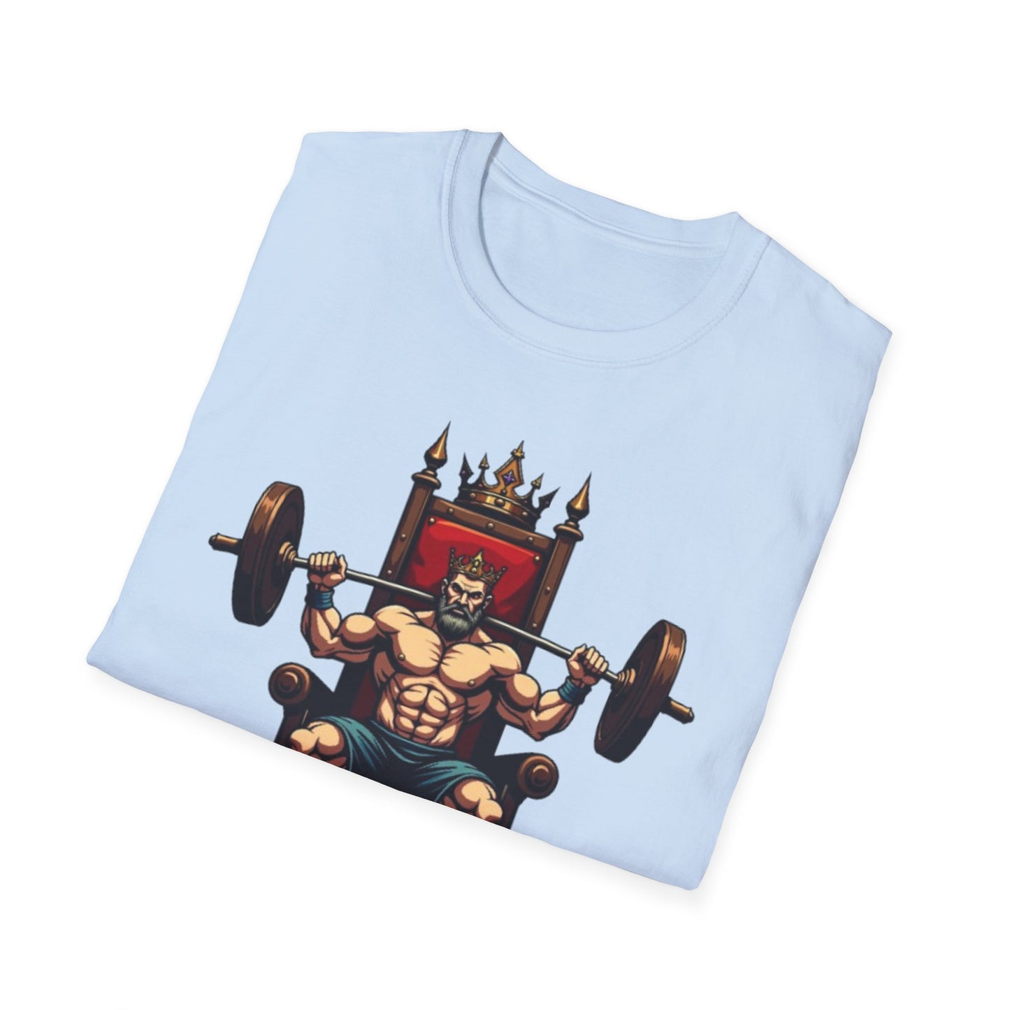 Bench Press King T-Shirt – Funny Gym & Powerlifting Tee