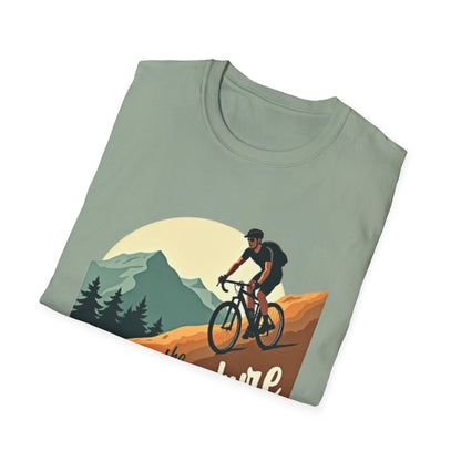 Ride the Adventure T-Shirt – Cycling & Outdoor Exploration