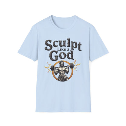 Sculpt Like a God T-Shirt – Epic Gym & Bodybuilding Tee