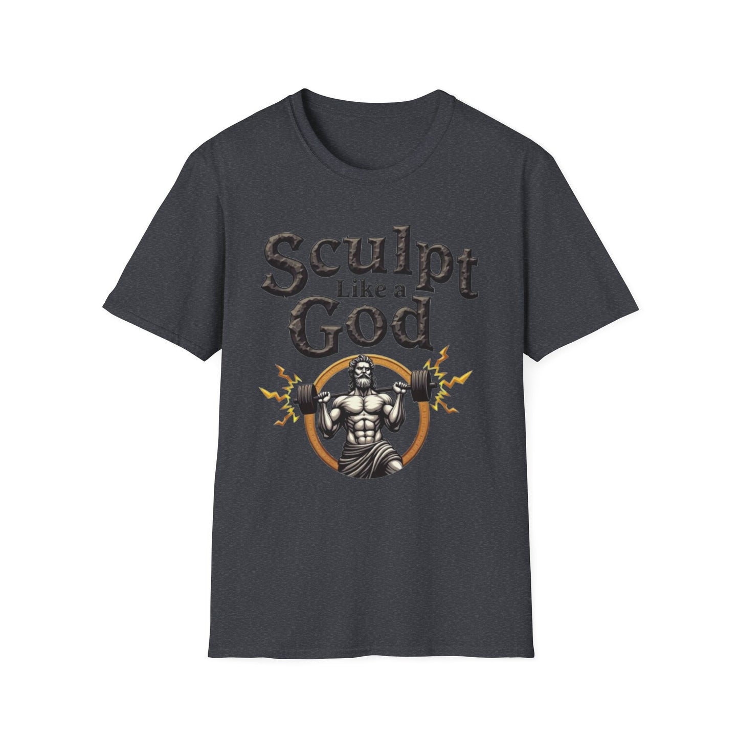 Sculpt Like a God T-Shirt – Epic Gym & Bodybuilding Tee