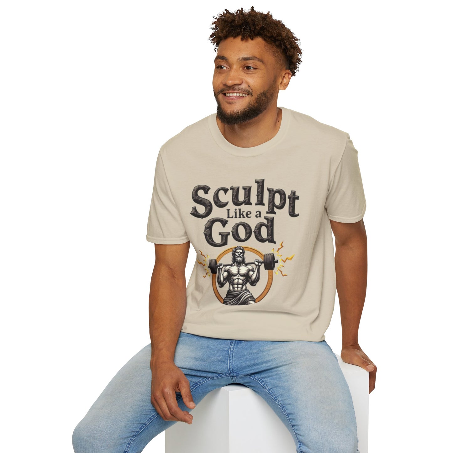 Sculpt Like a God T-Shirt – Epic Gym & Bodybuilding Tee