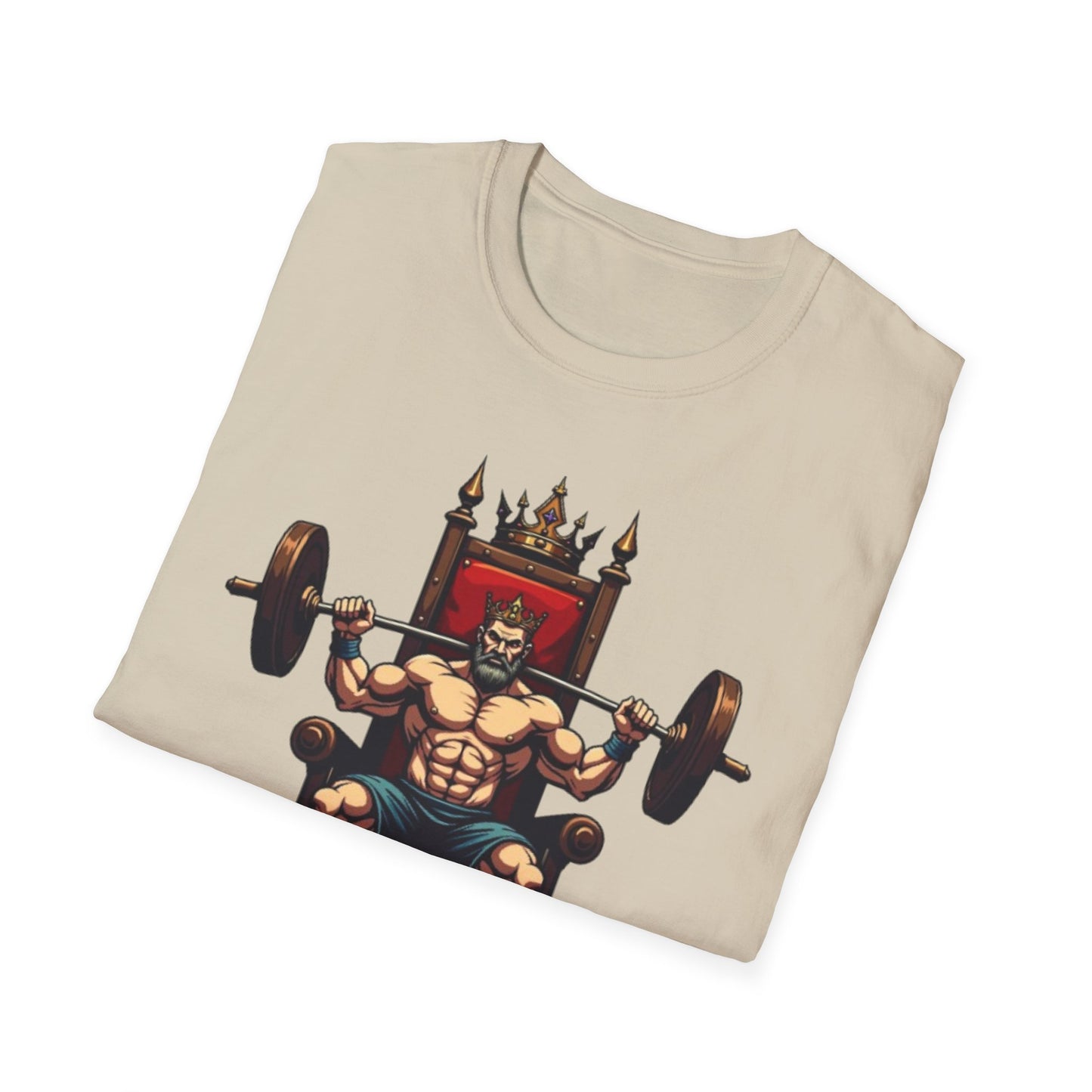 Bench Press King T-Shirt – Funny Gym & Powerlifting Tee