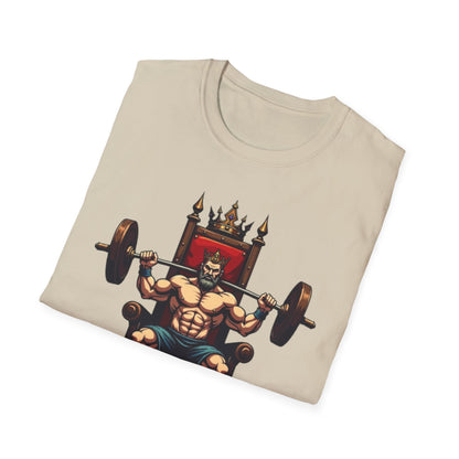 Bench Press King T-Shirt – Funny Gym & Powerlifting Tee