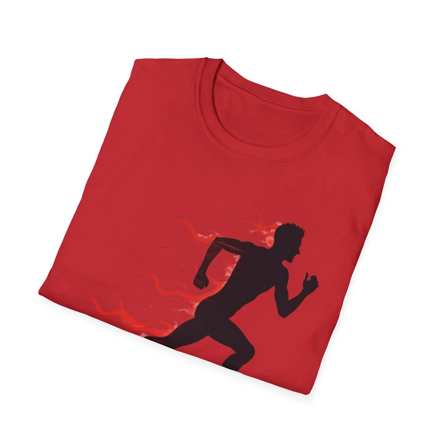 Flaming Speed Runner T-Shirt – Ignite Your Passion for Running