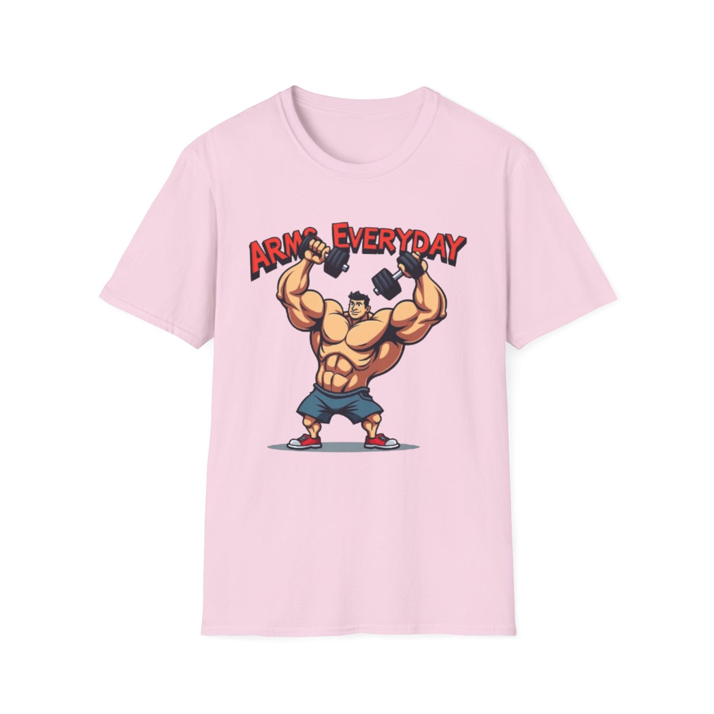 Arms Everyday T-Shirt – Funny Gym & Bodybuilding Tee