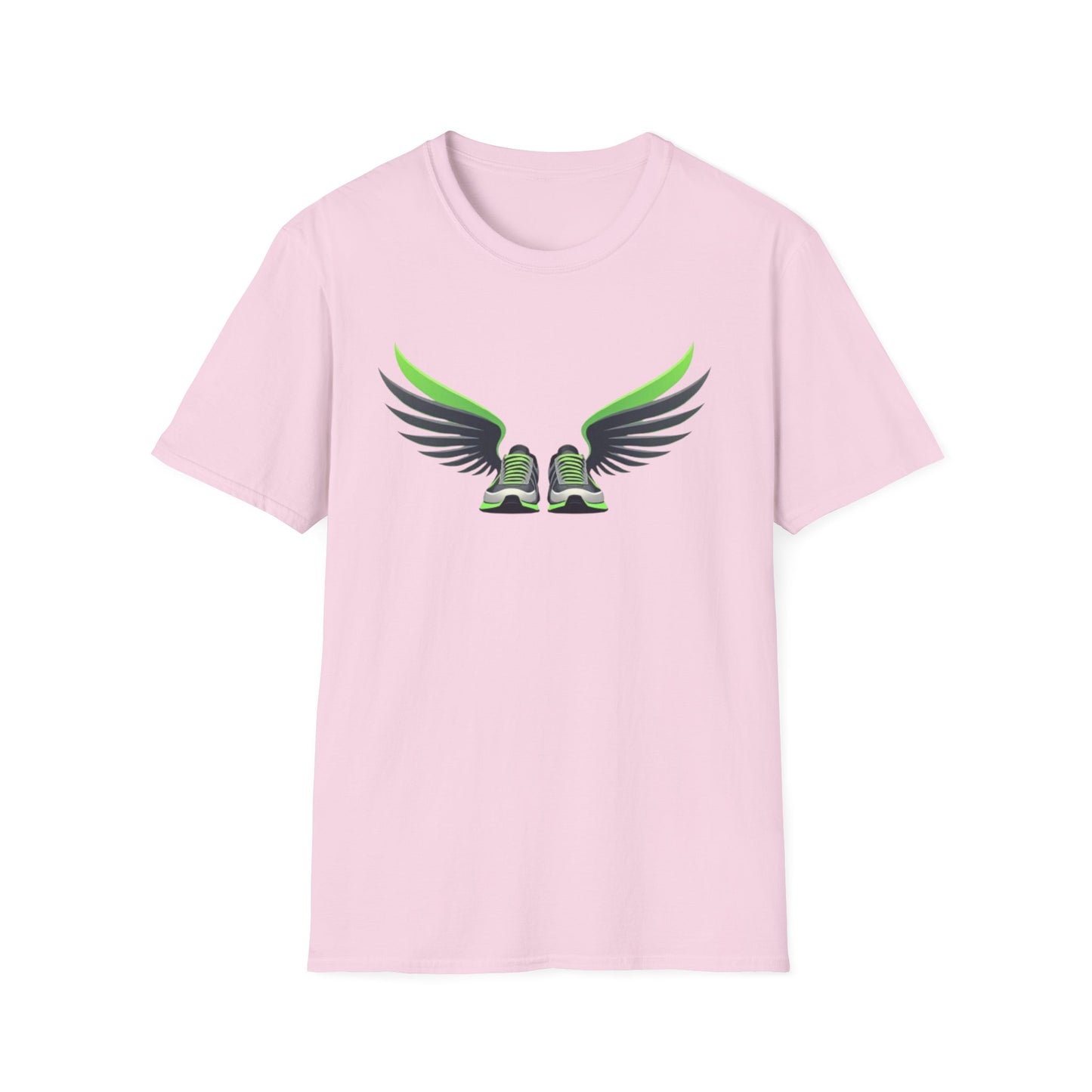 Winged Runner T-Shirt – Speed, Freedom & Endurance