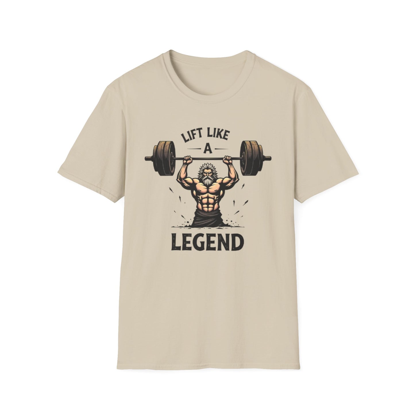 Lift Like a Legend T-Shirt – Epic Gym & Powerlifting Tee