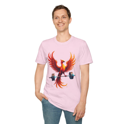 Phoenix Rising Gym T-Shirt – Strength, Resilience & Power Tee