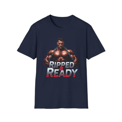 Ripped & Ready T-Shirt – Hardcore Gym & Bodybuilding Tee