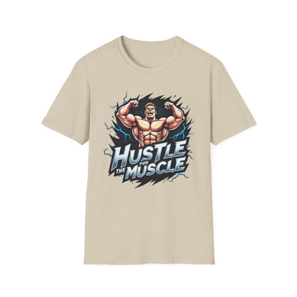 Hustle for the Muscle T-Shirt – Hardcore Gym & Fitness Tee