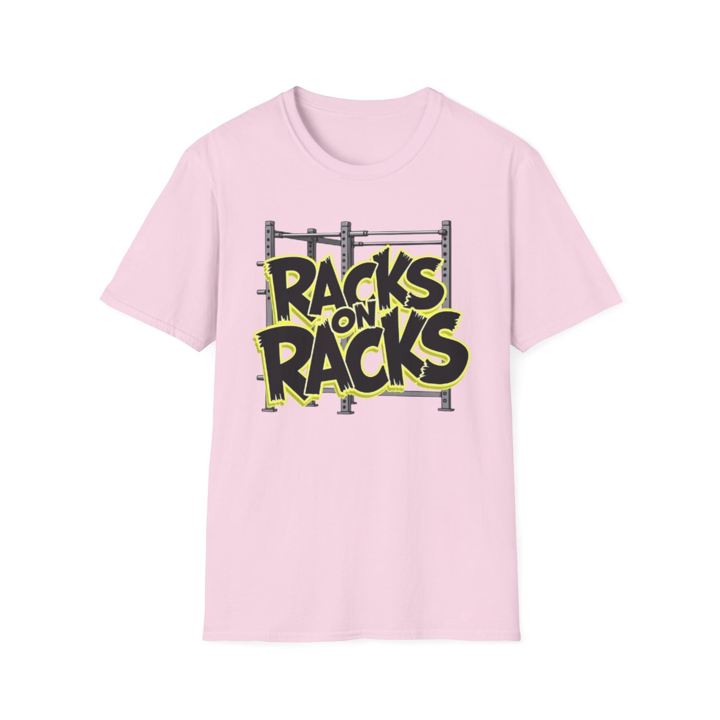 Racks on Racks T-Shirt – Funny Gym & Lifting Tee