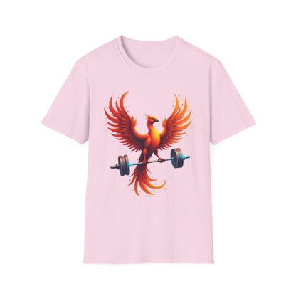 Phoenix Rising Gym T-Shirt – Strength, Resilience & Power Tee