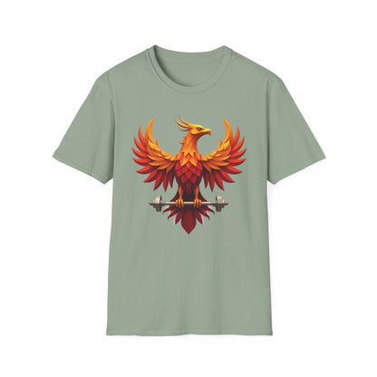 Phoenix Strength Gym T-Shirt – Rise, Lift & Conquer