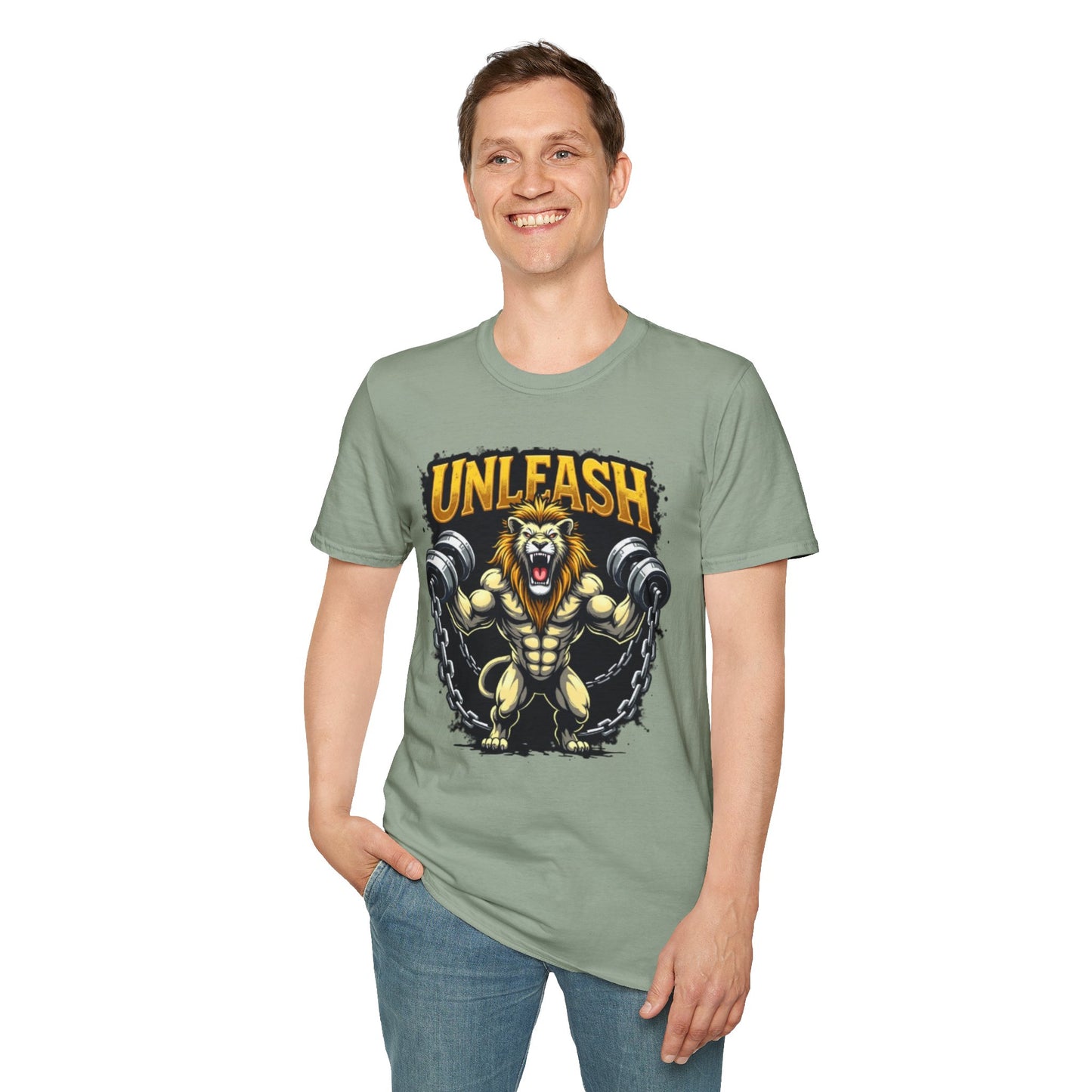 Unleash the Beast T-Shirt – Hardcore Gym & Strength Training Apparel